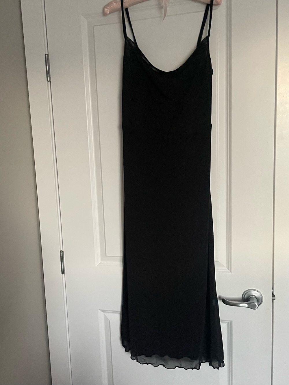 black corseted dress, brand new with tags